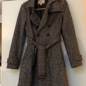 Banana Republic tweed coat